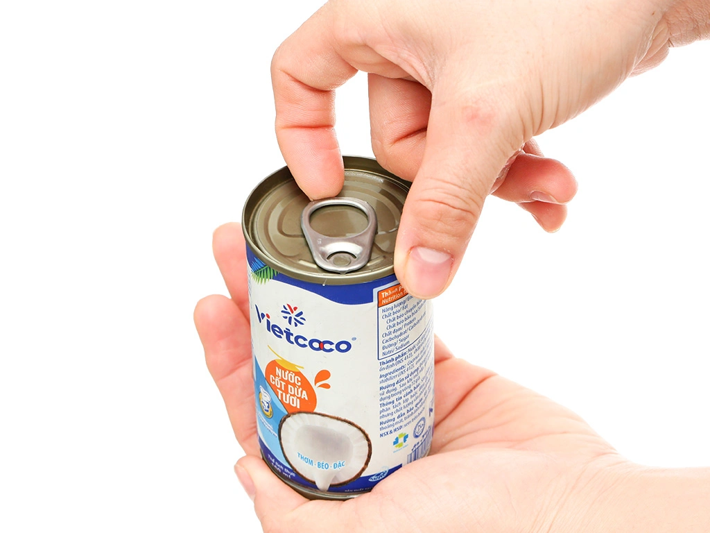 Combo 06 Lon Nước Cốt Dừa Tươi VIETCOCO 160ml - Đăng Khôi Fresh NƯỚC CỐT DỪA VIETCOCO