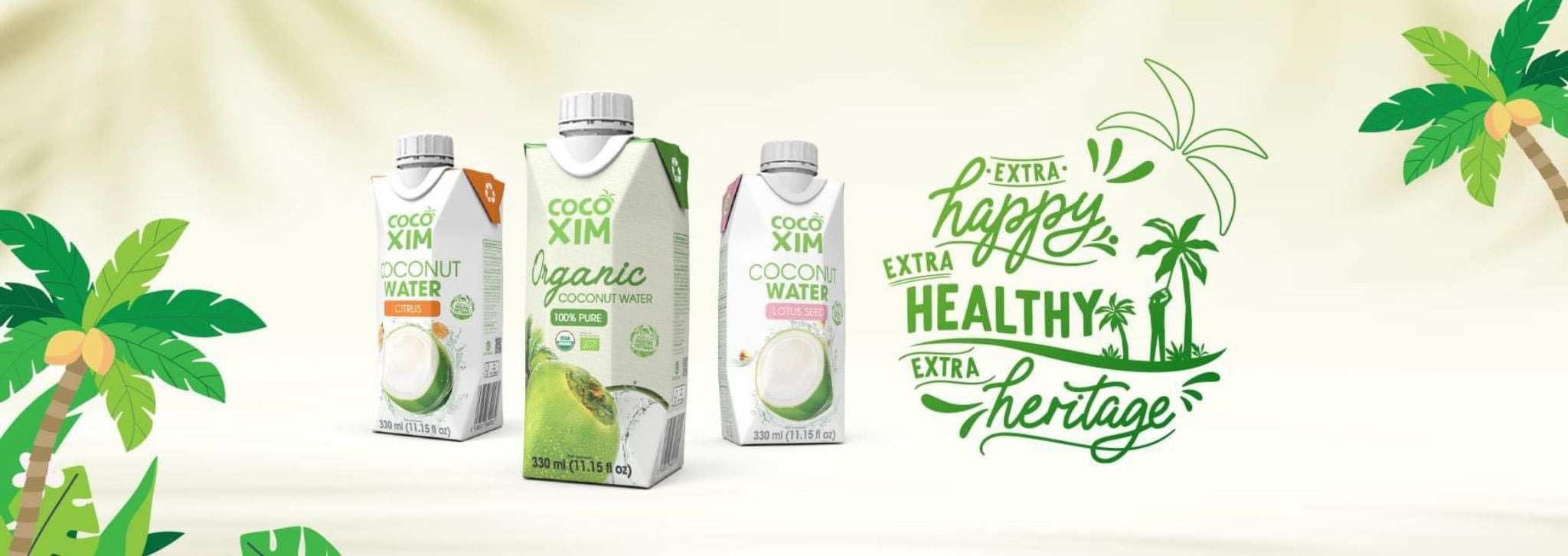 Nước dừa Organic Cocoxim Đăng Khôi Fresh