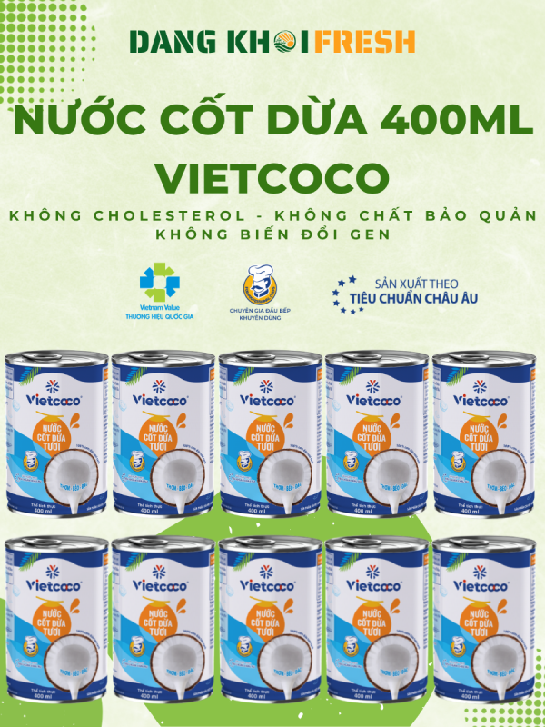 Combo 6 Lon Nước Cốt Dừa Tươi Vietcoco 400ml Đóng Hộp Giá Tốt - Đăng Khôi Fresh Combo 6 Lon Nước Cốt Dừa Tươi Vietcoco 400ml Đóng Hộp Giá Tốt - Đăng Khôi Fresh - Chính hãng tại Đăng Khôi Fresh (freshdangkhoi.com)