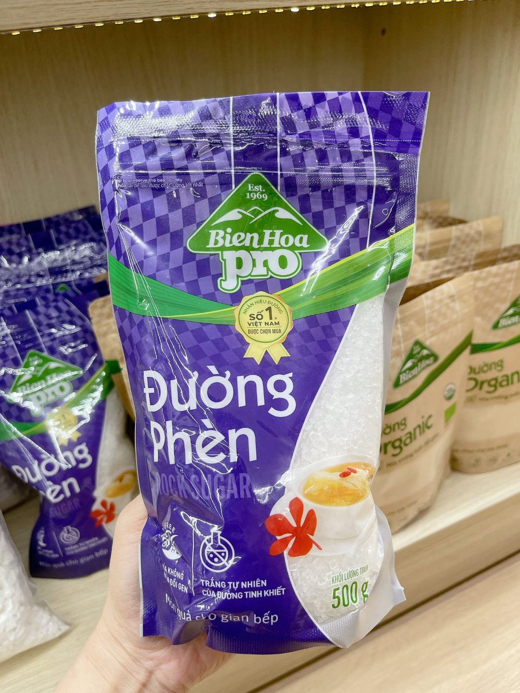 Combo 10 Túi Đường Phèn Biên Hòa Rock Sugar Pro 500g - Đăng Khôi Fresh Combo 10 Túi Đường Phèn Biên Hòa Rock Sugar Pro 500g - Chính hãng tại Đăng Khôi Fresh (freshdangkhoi.com)