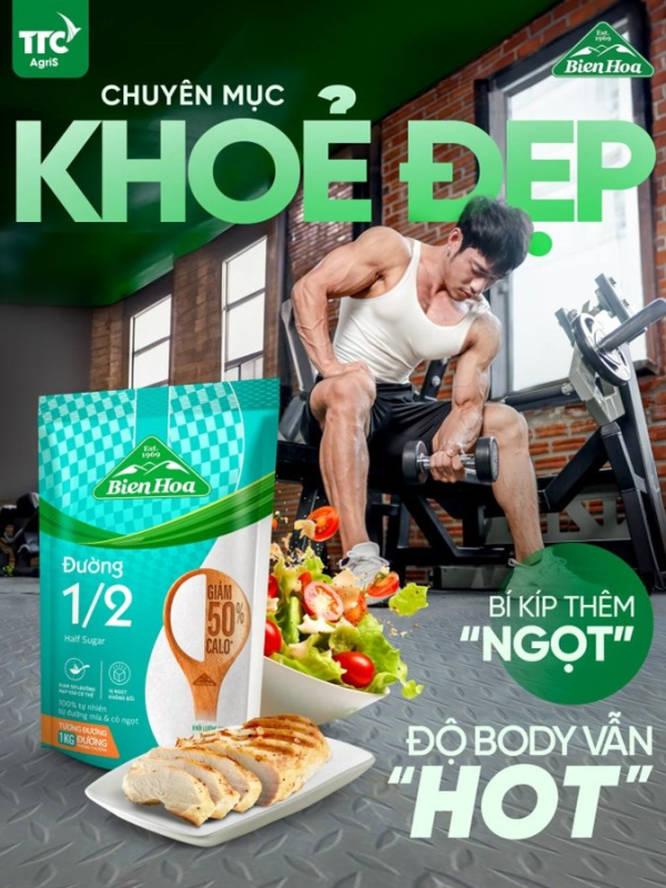 Duong an kieng Bien Hoa giam 50 phan tram calories cho nguoi eat clean keto Đăng Khôi Fresh