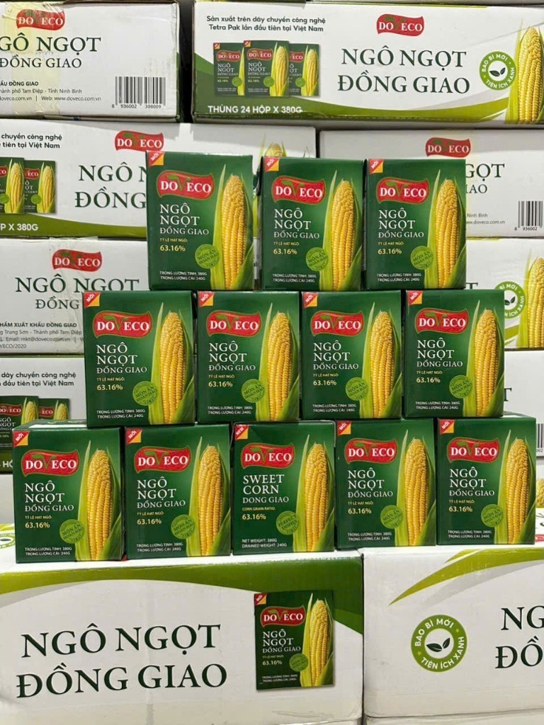 Combo 6 Ngô ngọt đóng hộp DOVECO Ăn Liền 380g - Đăng Khôi Fresh Combo 6 Ngô ngọt đóng hộp DOVECO Ăn Liền 380g - Chính hãng tại Đăng Khôi Fresh (freshdangkhoi.com)