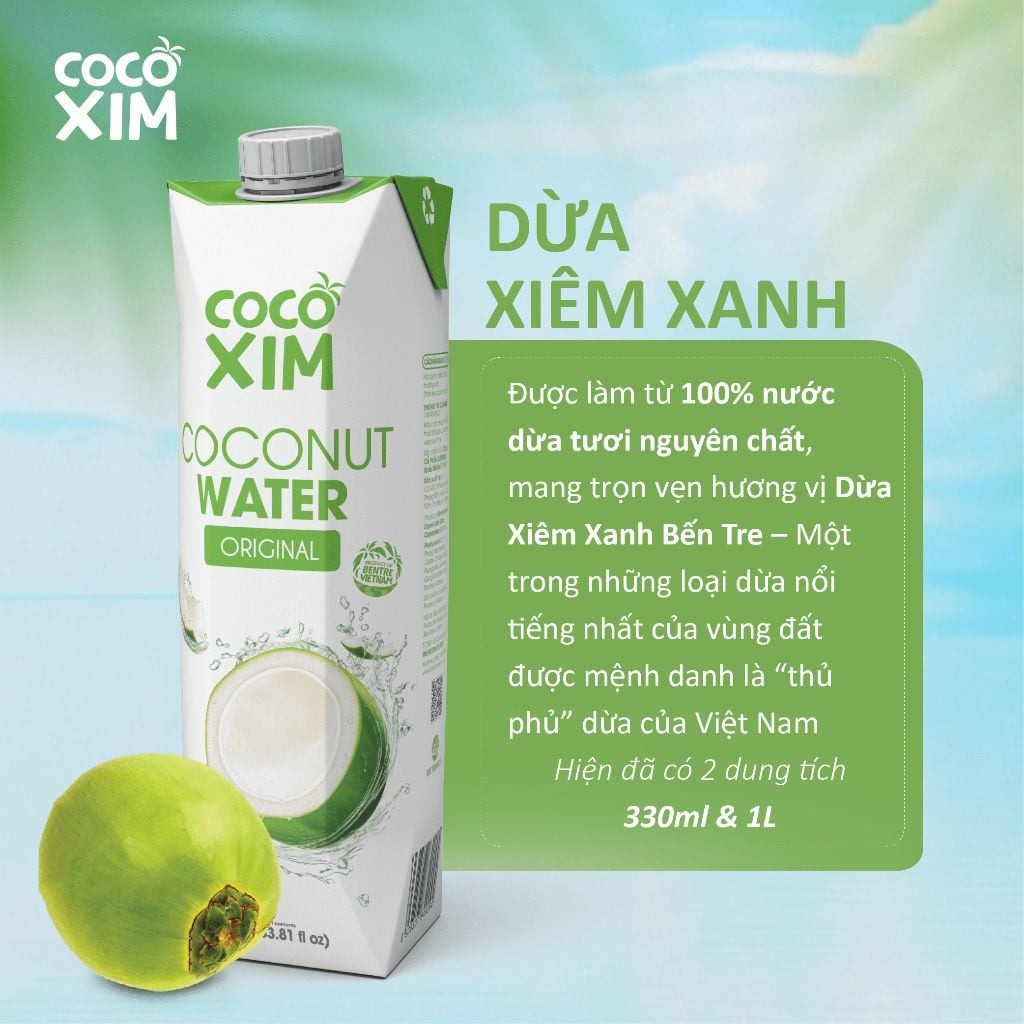 COMBO 6 Hộp Nước Dừa Tươi Xiêm Xanh COCOXIM 330ml - Đăng Khôi Fresh COMBO 6 Hộp Nước Dừa Tươi Xiêm Xanh COCOXIM 330ml - Chính hãng tại Đăng Khôi Fresh (freshdangkhoi.com)
