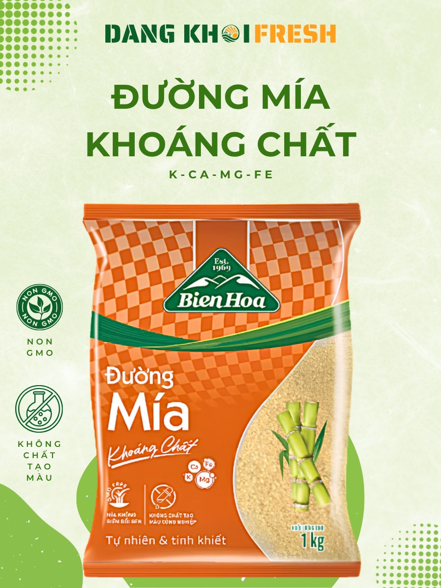 Đường Mía Khoáng Chất Biên Hòa Tự Nhiên 1KG - Đăng Khôi Fresh Đường Mía Khoáng Chất Biên Hòa Tự Nhiên 1KG - Chính hãng tại Đăng Khôi Fresh (freshdangkhoi.com)