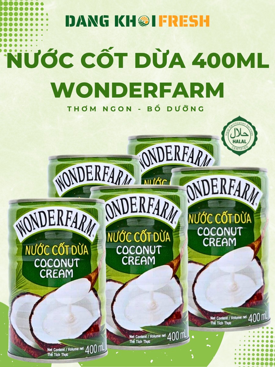 nước cốt dừa wonderfarm giá tốt Đăng Khôi Fresh