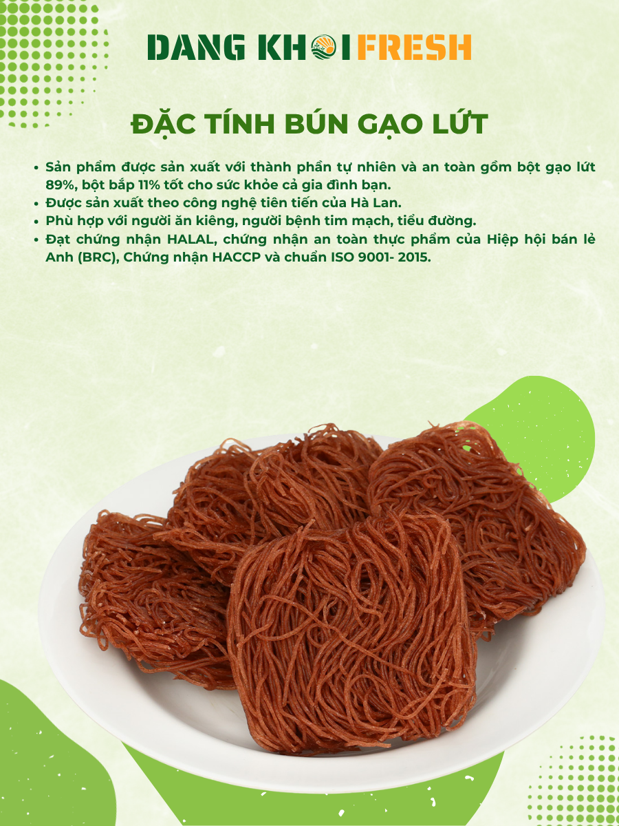 Chung nhan an toan thuc pham BRC HACCP ISO cua bun gao kho jimmy