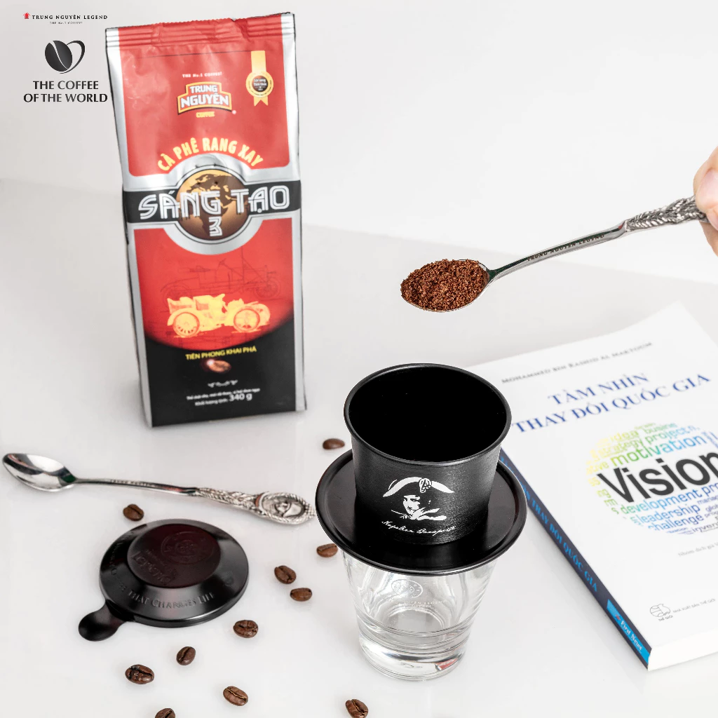 COMBO 10 Bịch Cà Phê Trung Nguyên Sáng Tạo 3 340gr Rang Xay Arabica Coffee - Đăng Khôi Fresh COMBO 10 Bịch Cà Phê Trung Nguyên Sáng Tạo 3 340gr Rang Xay Arabica Coffee - Chính hãng tại Đăng Khôi Fresh (freshdangkhoi.com)