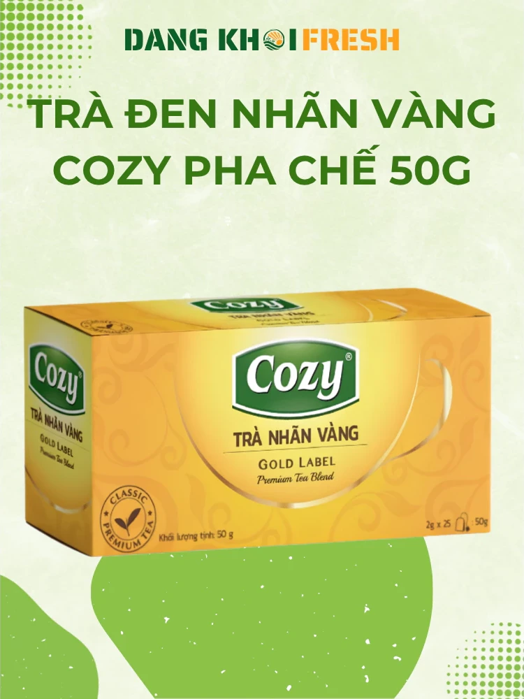 Combo 10 Trà Đen Nhãn Vàng Cozy Pha Chế Trà Chanh Tắc Kim Quất 25*2g Nguyên Chất Túi Rời - Đăng Khôi Fresh Combo 10 Trà Đen Nhãn Vàng Cozy Pha Chế Trà Chanh Tắc Kim Quất 25*2g Nguyên Chất Túi Rời - Chính hãng tại Đăng Khôi Fresh (freshdangkhoi.com)
