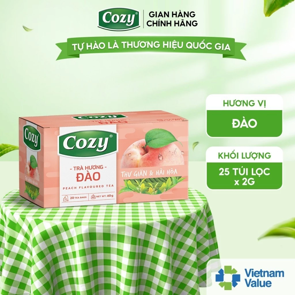 Combo 10 Hộp Trà Túi Lọc Cozy Trà Ô Long Trà Xanh Nhài Gừng Hồng Sen Đào Dâu Vải Hoa Quả - Đăng Khôi Fresh Combo 10 Hộp Trà Túi Lọc Cozy Trà Ô Long Trà Xanh Nhài Gừng Hồng Sen Đào Dâu Vải Hoa Quả - Chính hãng tại Đăng Khôi Fresh (freshdangkhoi.com)