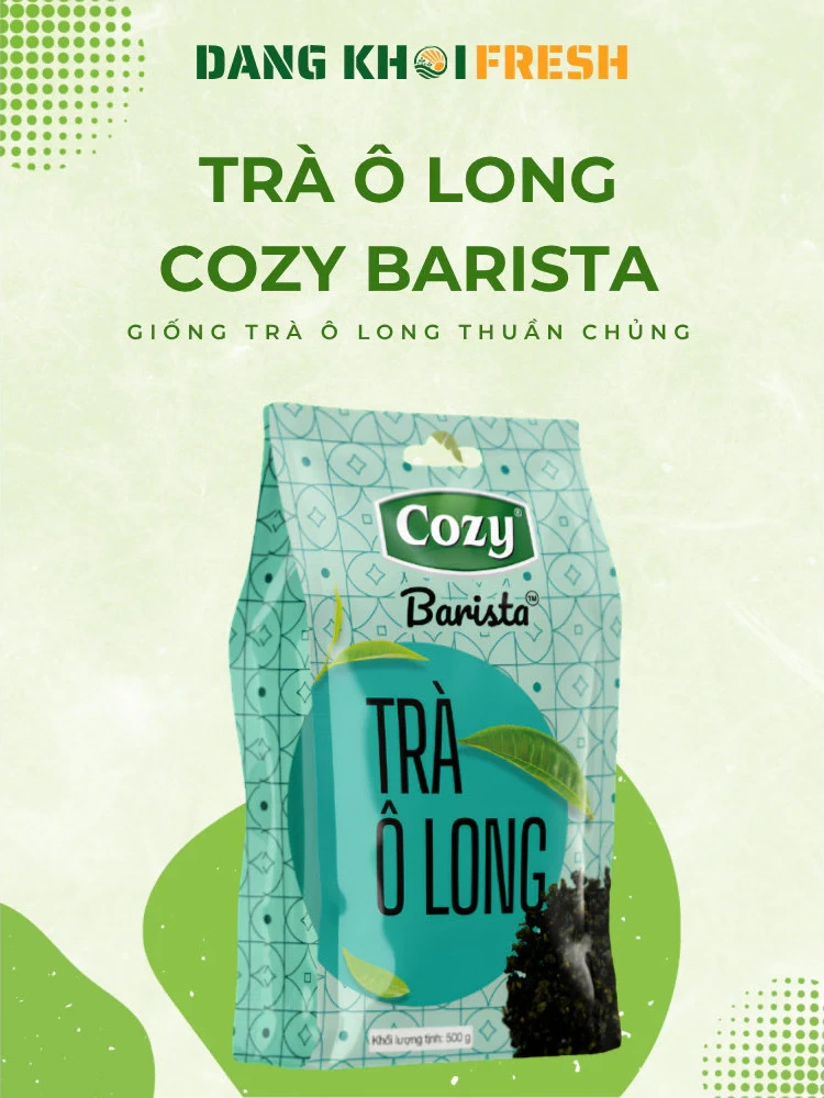 COMBO 10 Túi Trà Ô Long Cozy Barista 500g Trà Olong Bảo Lộc Nguyên Liệu Pha Chế Trà Sen Vàng - Chính hãng tại Đăng Khôi Fresh (freshdangkhoi.com)